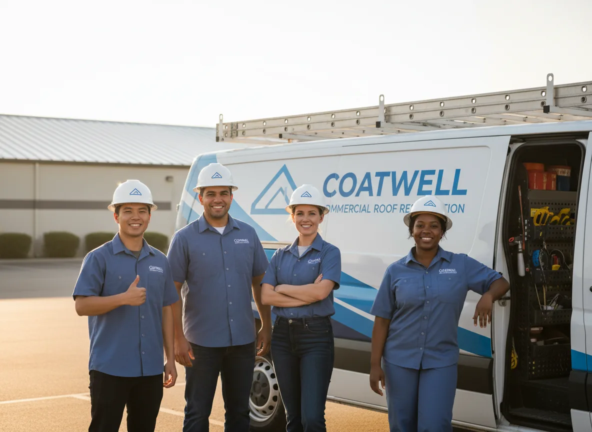 Commercial roof coating company in Adamsville, OH